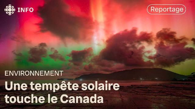 Des aurores boréales illuminent le ciel du Canada
