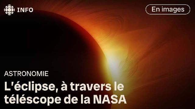Revoyez l'éclipse solaire à travers le télescope de la NASA